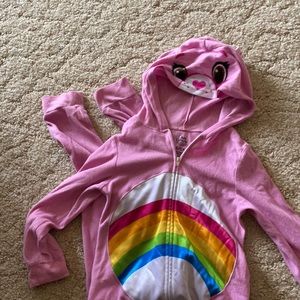 Care Bears Hooded No Foot Pajamas